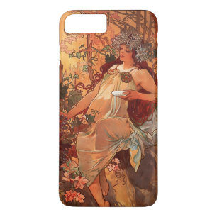 Alfons Mucha, höstfärg Art nouveau