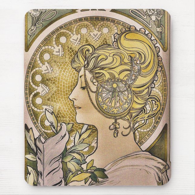 Alfons Mucha, La Plume Musmatta (Framsidan)