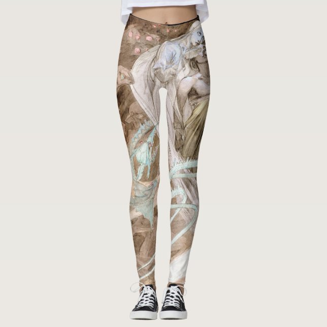 Alfons Mucha Le 1899 Pater Leggings (Framsida)
