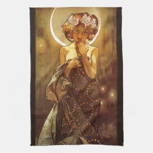 Alfons Mucha: Luna Kökshandduk