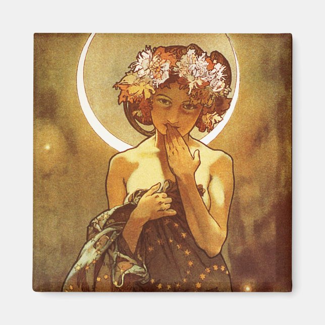 Alfons Mucha: Luna Magnet (Framsidan)