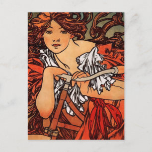 Alfons Mucha Perfecta Vykort