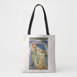 Alfons Mucha Princezna 1911 Hyacinta Tygkasse