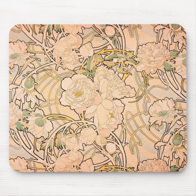 Alfonse Mucha Art Nouveau Pioner Musmatta (Framsidan)
