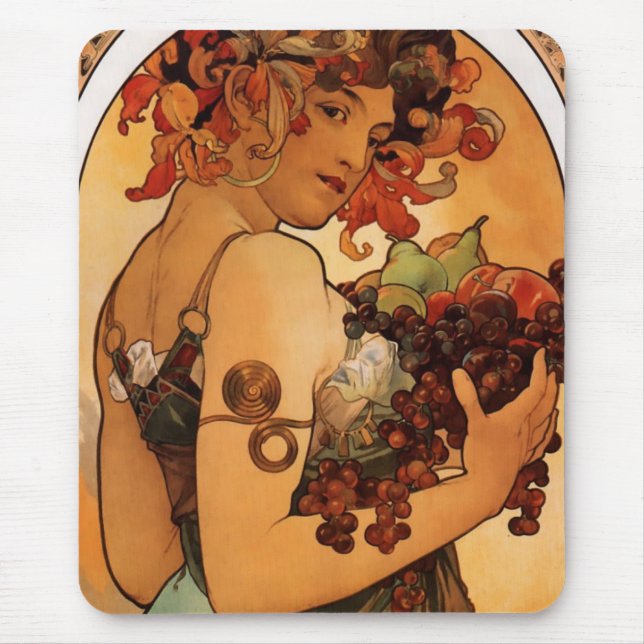 Alfonse Mucha Fruit Musmatta (Framsidan)