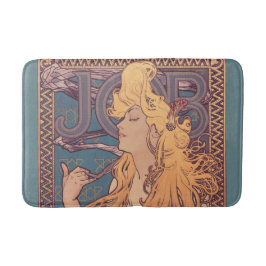 Alfonse Mucha Job Art Nouveau kvinna Badrumsmatta