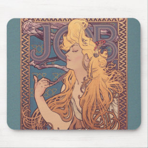 Alfonse Mucha Jobbkvinna Art nouveau Musmatta
