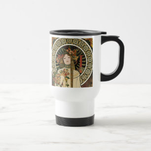 Alfonse Mucha Trappistine Nouveau Vintage Affisch Resemugg