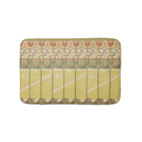 Alfonse Mucha Vallmo Art Nouveau Blommig Tapet