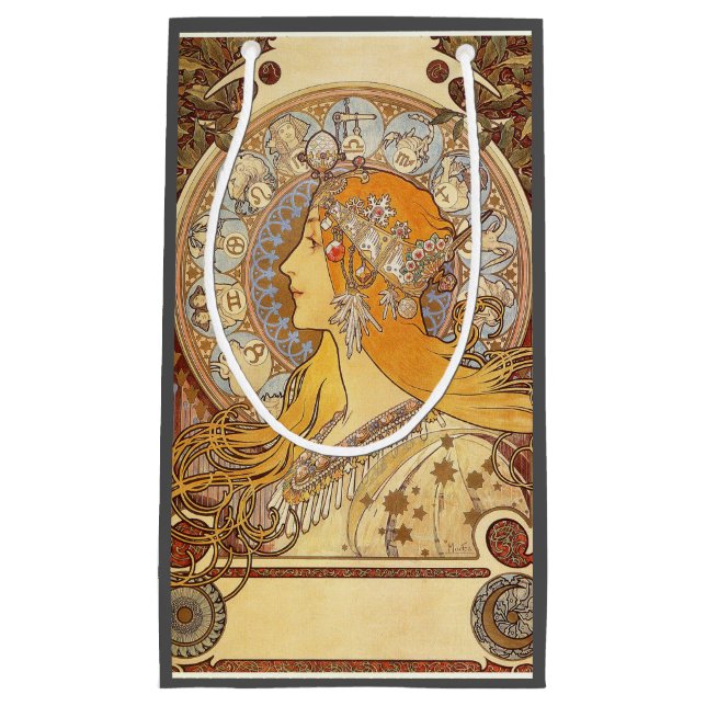 Alfonse Mucha Zodiac Art nouveau Woman (Framsidan)