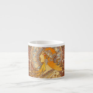 Alfonse Mucha Zodiac Art nouveau Woman Espressomugg