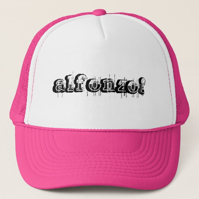 alfonzo! truckerkeps (Framsida)
