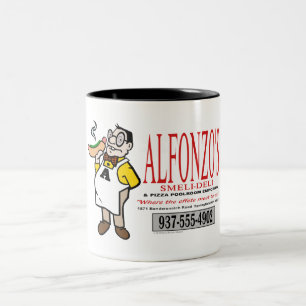 Alfonzo's Smeli-Deli Souvenir Mugg