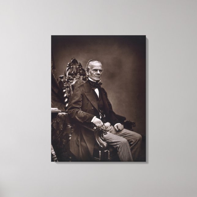 Alfred Auguste Cuvillier-Fleury (1802-87), från "G Canvastryck (Framsida)