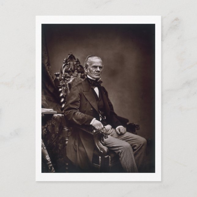 Alfred Auguste Cuvillier-Fleury (1802-87), från "G Vykort (Framsida)