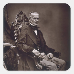 Alfred Auguste som Cuvillier-är Fleury (1802-87), Fyrkantigt Klistermärke