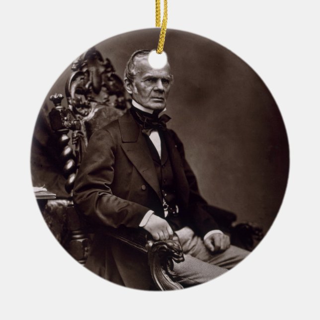 Alfred Auguste som Cuvillier-är Fleury (1802-87), Julgransprydnad Keramik (Framsidan)