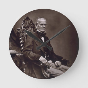Alfred Auguste som Cuvillier-är Fleury (1802-87), Rund Klocka