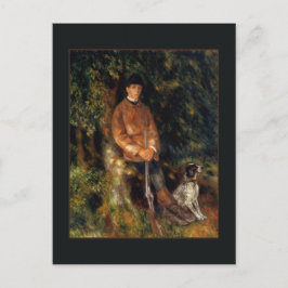 Alfred Berard och hans Hund av Renoir Vykort
