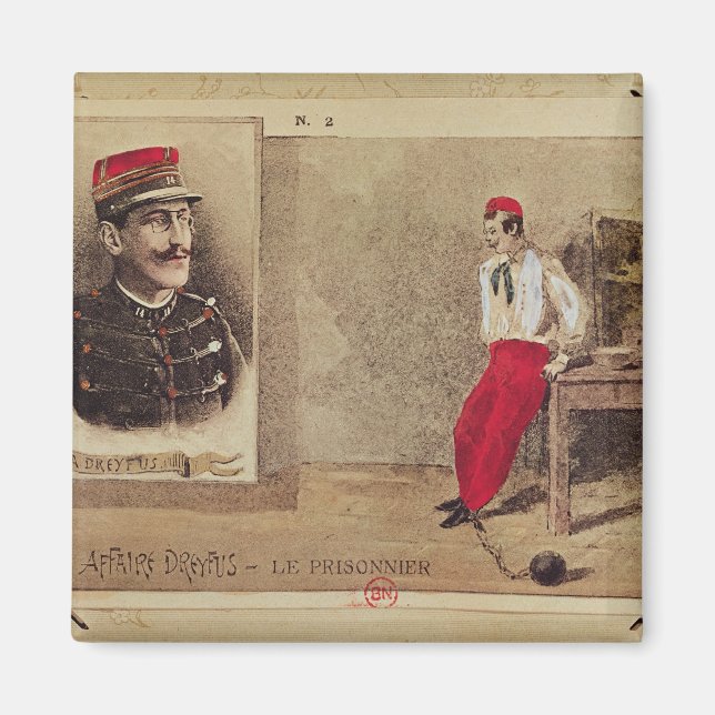 Alfred Dreyfus, 1894-1906 Magnet (Framsidan)