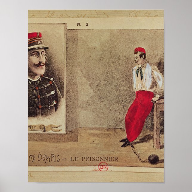 Alfred Dreyfus, 1894-1906 Poster (Framsidan)