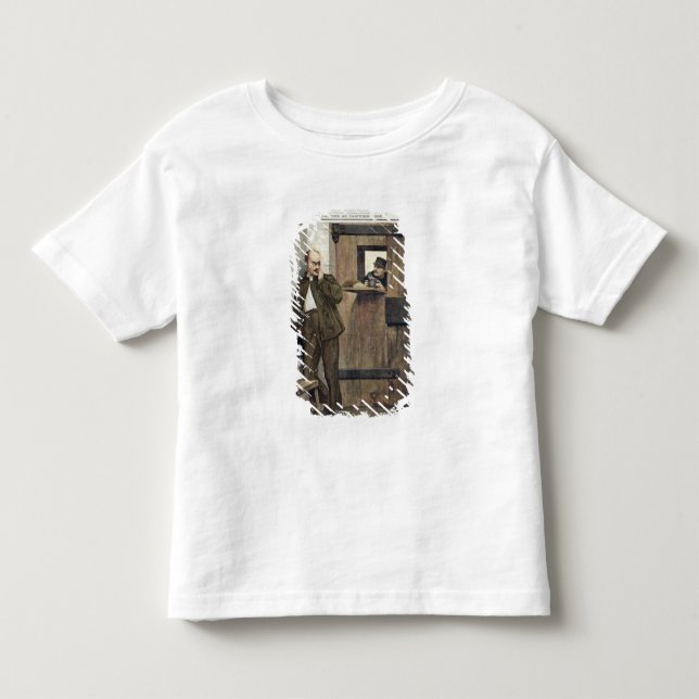 Alfred Dreyfus i fängelse T Shirt (Framsida)