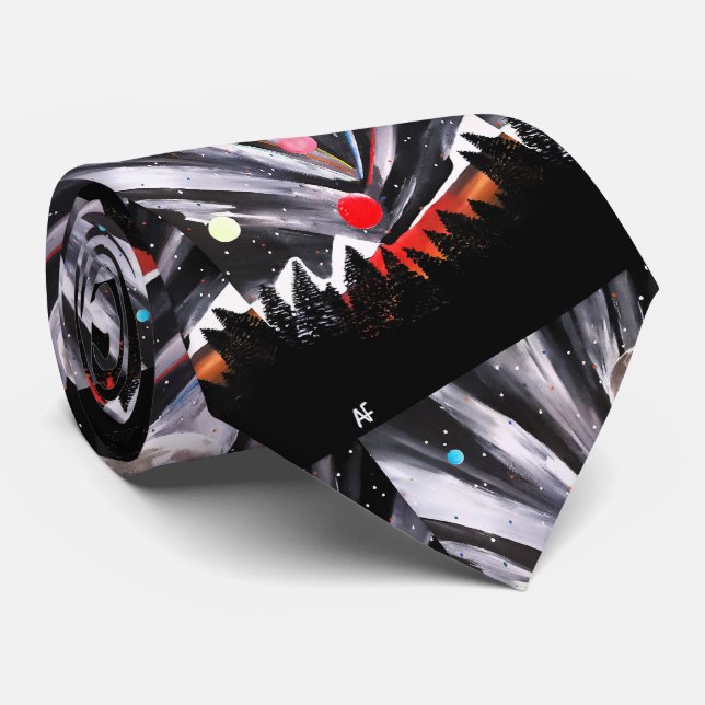 Alfred Fox målade upp en annan värld Slips (Rullad)