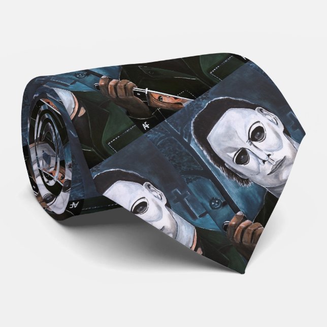 Alfred Fox målning av formen Slips (Rullad)