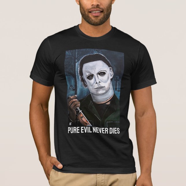 Alfred Fox målning av formen T Shirt (Framsida)