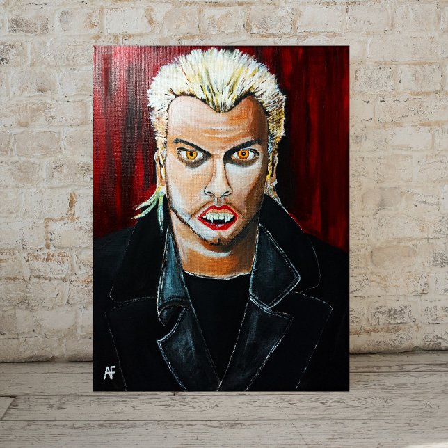 Alfred Fox målning av Vampyre Canvastryck (Skapare uppladdad)
