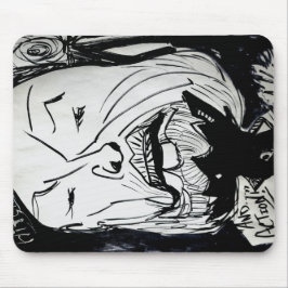 Alfred Hitchcock Mousepad by J. Gatsby Original  Musmatta