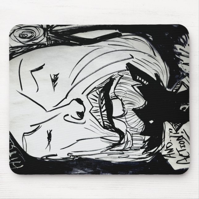 Alfred Hitchcock Mousepad by J. Gatsby Original  Musmatta (Framsidan)