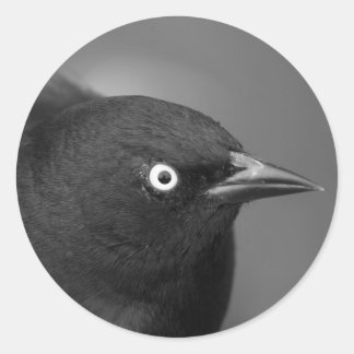 Alfred Hitchcock personage Runt Klistermärke