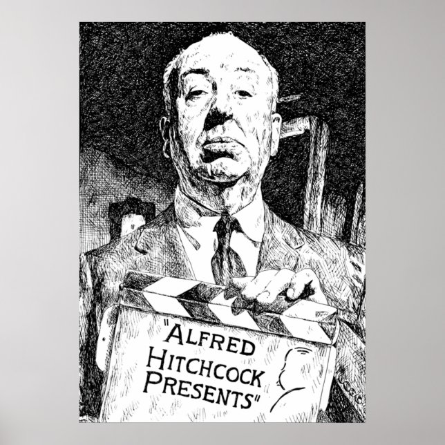 Alfred Hitchcock Presenter Poster (Framsidan)