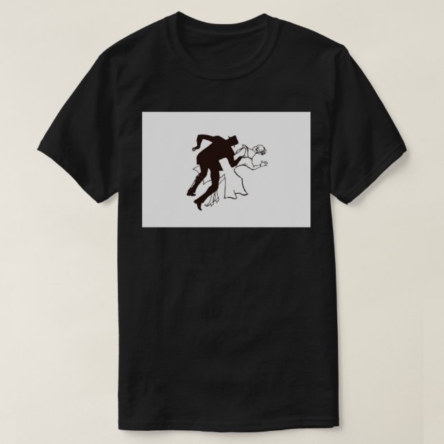 Alfred Hitchcock´s Vertigo Mask T Shirt (Design framsida)
