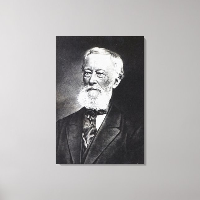 Alfred Krupp Canvastryck (Framsida)