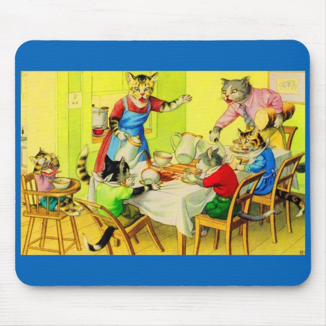 Alfred Mainzer cat Dinner Disaster Musmatta (Framsidan)
