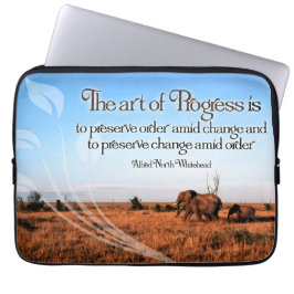 Alfred North Whitehead inspirationsoffert Laptop Fodral