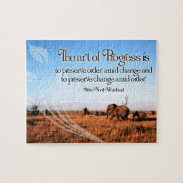 Alfred North Whitehead inspirationsoffert Pussel