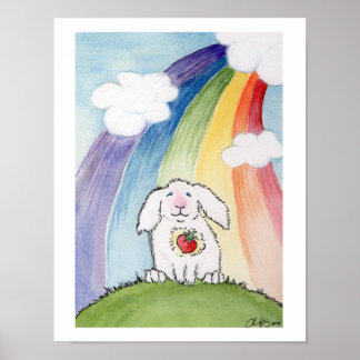 Alfred och Rainbow Bridge Poster