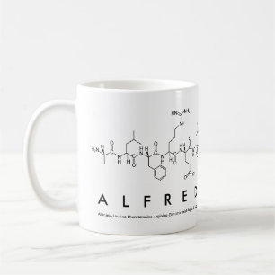 Alfred peptide namn mugg