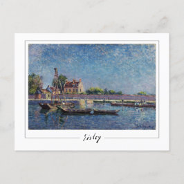 Alfred Sisley #144 - Fine Art Postcard Vykort