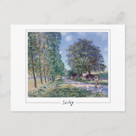 Alfred Sisley #152 - Finkonstkort Vykort