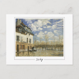 Alfred Sisley #17 - Finkonstkort Vykort