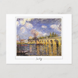 Alfred Sisley #90 - Finkonstkort Vykort