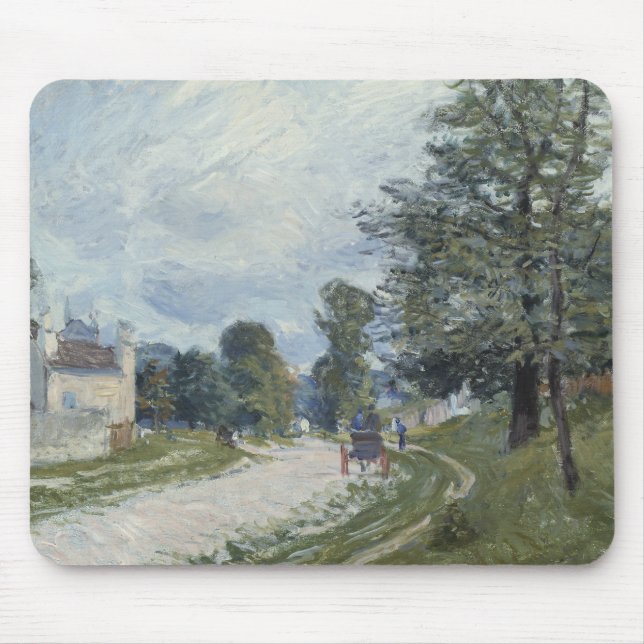 Alfred Sisley - A Turn in Road Musmatta (Framsidan)