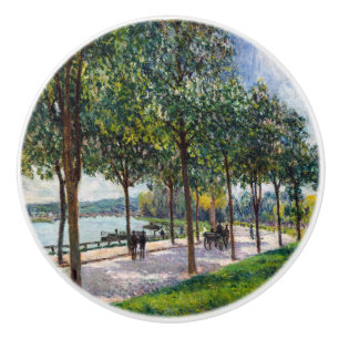 Alfred Sisley - Allé med kastanjeträd Knopp