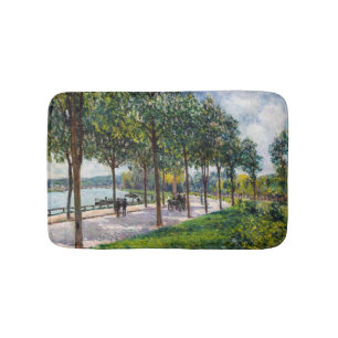 Alfred Sisley - Allee of Chestnut Träd Badrumsmatta