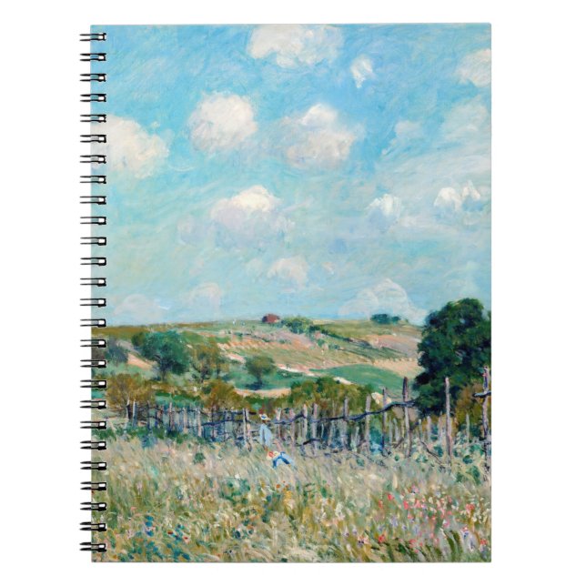 Alfred Sisley - Ängen Anteckningsbok (Framsidan)
