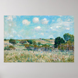 Alfred Sisley - Ängen Poster